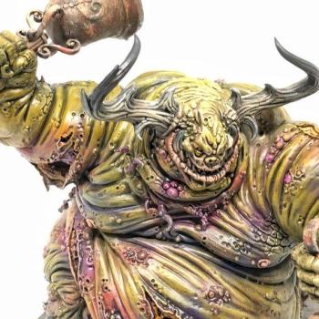 Greater Daemon of Nurgle by Adam Paints