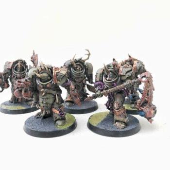 Deathguard Terminators by Adam Paints