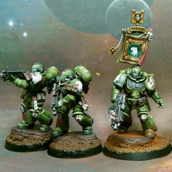 Primaris Raptor squad by RAFF