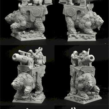 Dwarven Cannon by Scibor