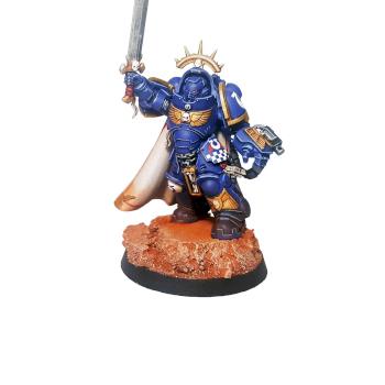 Space Marine Captain in Gravis Armor by Cotta88