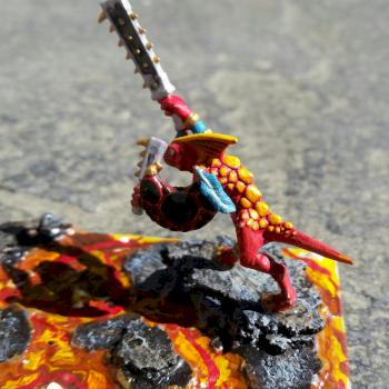 Lava Lizardman by Lazulis
