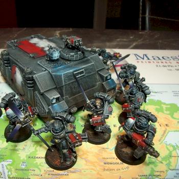 Grey Knights squad by -hwk-