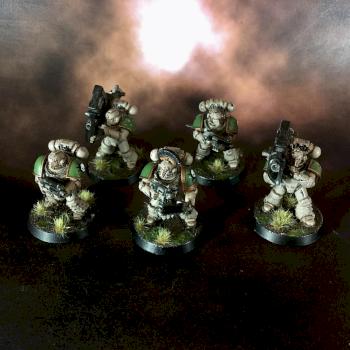 DEATH GUARD space marines by juanlurockerman