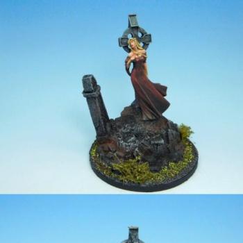 Lady in mourning by The Huntress