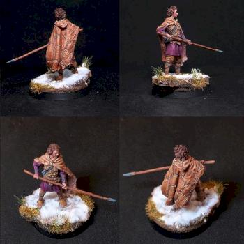 Osha - Female Wildling with Spear by belminiart