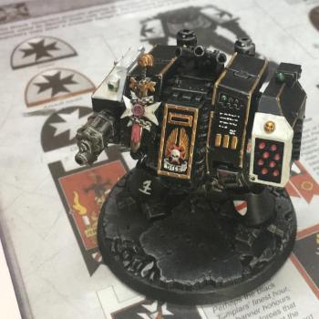 Black Templars  Dreadnought by veinto