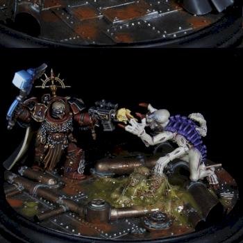 Arenos Karlaen, Shield of Baal by InTheAttic