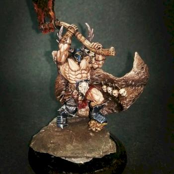 Carrowek of Carn Dhu, War-Drune on Foot by House