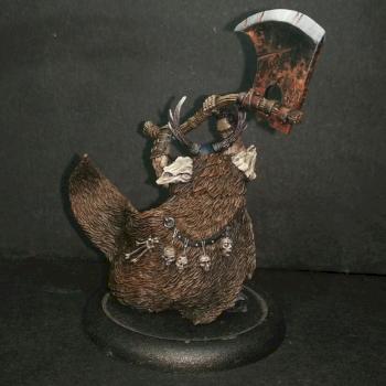 Carrowek of Carn Dhu, War-Drune on Foot by House