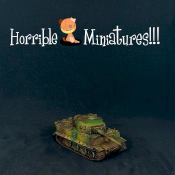 TIGER HEAVY TANK - Flame of War by Horrible_miniature