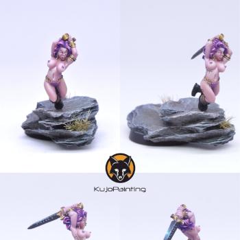 Kayden - Swordmaiden by KujoPainting