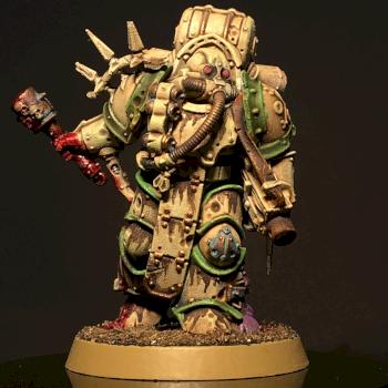 Death Guard Plague Marine by Back_to_40k