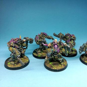 Nurgle terminators by Michael_Wow