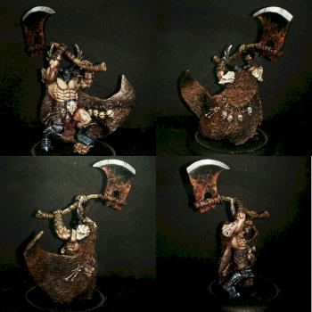 Carrowek of Carn Dhu, War-Drune on Foot by House