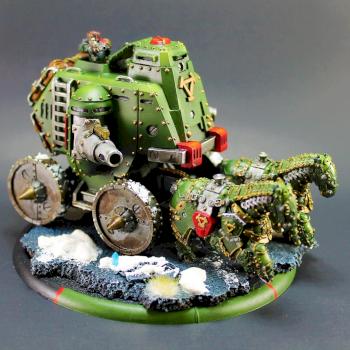 Warmachine Khador Gun Carriage by 110%Studios