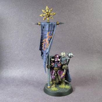 Slaanesh standard .. Chaos by mikecarrero