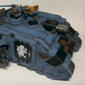 Space Wolves Land Raider Crusader by Project 2501