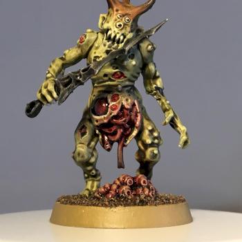 Nurgle Plague Bearer by Back_to_40k