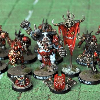 Blood Bowl Chaos Chosen Team by GobBoss