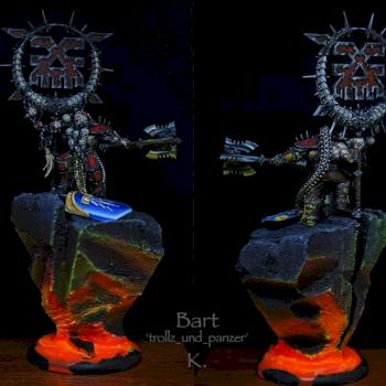 Khorne Bloodbound Bloodsecrator by plastic goblin
