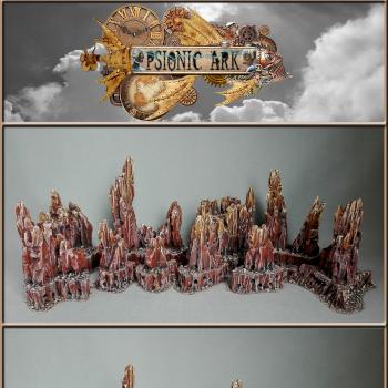 BADLANDS DESERT ROCKS by PsionicArk