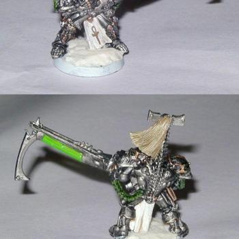 Maugan Ra as |Necron lord - WIP by Lord Warrior