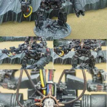 Iron Hands Venerable Dreadnought by LunchBox