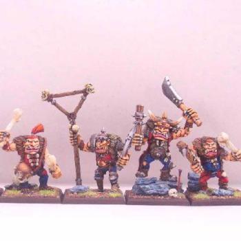 Golgfag's mercenary ogres - La dream team ... by Naoned