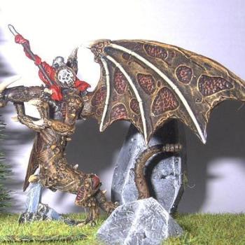 Warmaster Chaosdragon by aleha