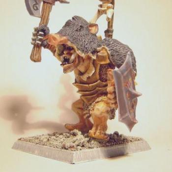 Chaos ogre hunter by Gros hulk