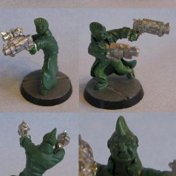 New Shadowrun character by Itchy