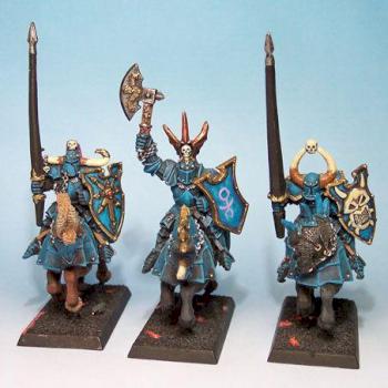 Slaanesh knights by Jashir