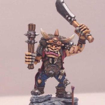 Golgfag mercenary ogre - Ogre mercenaire (1st picture) by Naoned