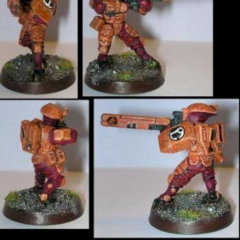 Tau Firewarrior by Bugymo