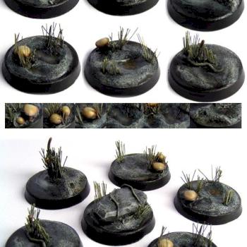 Swampy bases / Socles marécageux by Juan