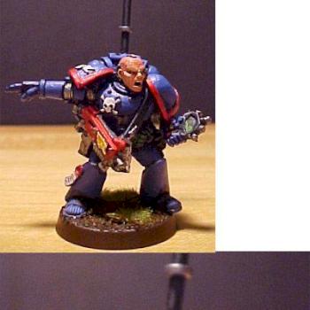Space Marine Veteran Sergeant by Babela