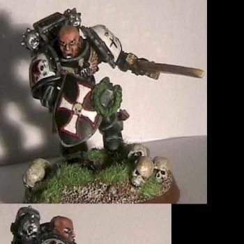 Black Templar marshal by fraggL