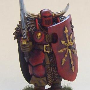 Khorne Chaos Warrior by NateTheGreat