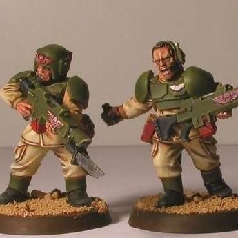Trio from my cadian army by FW DevilFlash