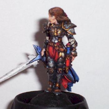 Female Paladin by PlaneCrazy
