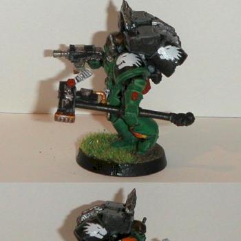 Salamander Captain by eggmole