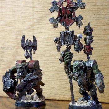 Part of Ork Army by rainydaywomen18