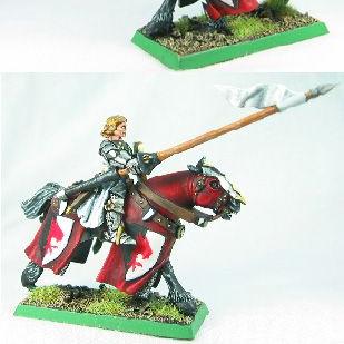 Bretonnian Knight Hero by golgfag