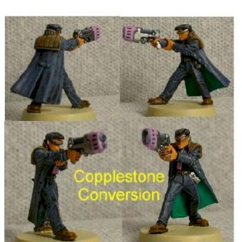 Copplestone future wars fig with Plasma Pistol by gamingdog