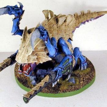 Tyranid Barbed Hierodule by sorcererstudios