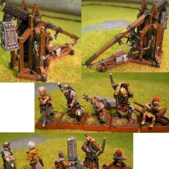 Bretonnian Trebuchet by ChosenStudios
