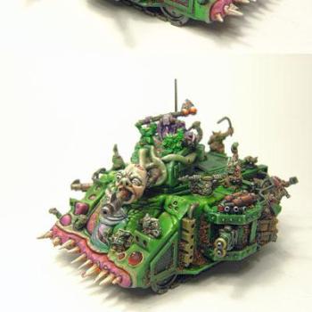 40K Predator Tank of Nurgle by JacquesAlexandre