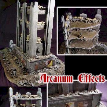 40k CityFight Administratum ruins by arcanumfx