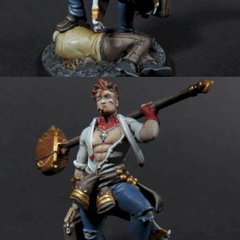 Death High - Preacher (male) - Kingdom Death Monster by MrCube42